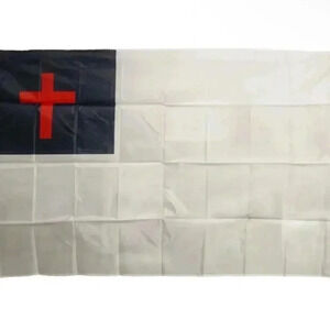 Christian Flag 3x5 Ft Printed Polyester